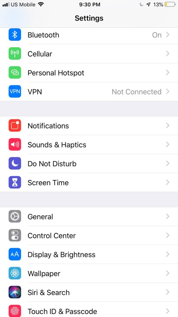 I don't need your notifications.