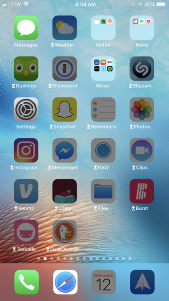 Discover How Much Time You Waste On Your iPhone With Screen Time iPhone screen locked down with Screen Time