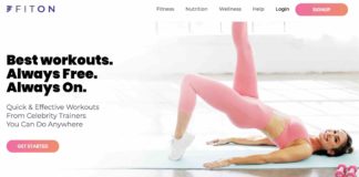 Start Working Out Today For Free With FitOn FitOn Homepage Screenshot