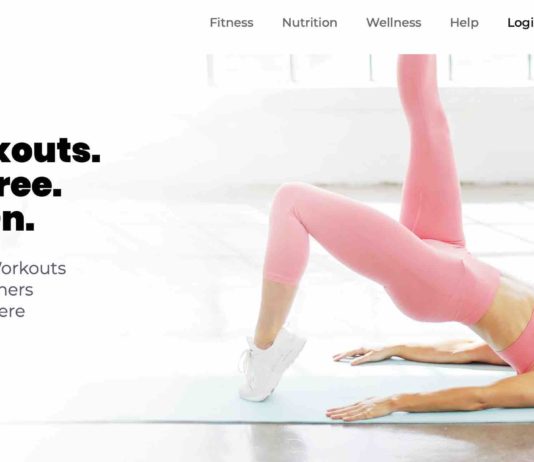 Start Working Out Today For Free With FitOn FitOn Homepage Screenshot